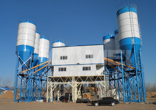 hzs180 concrete plant