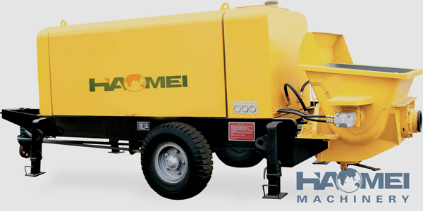 HBT100 Concrete trailer pump
